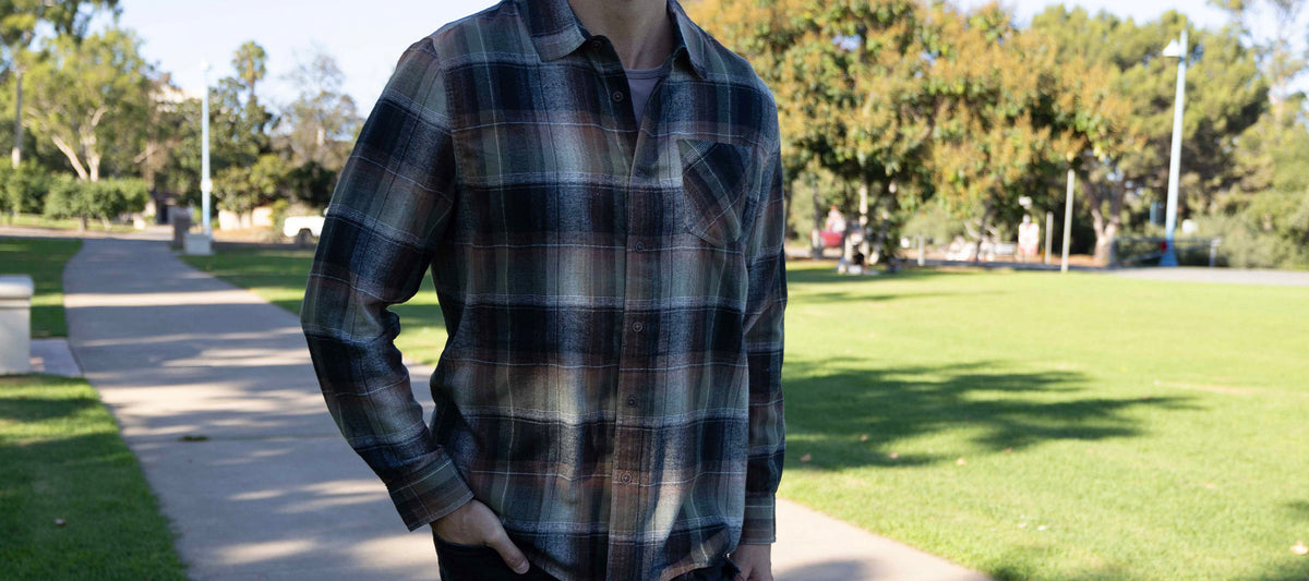 Shop all of our men's plaid flannel shirts from classic colors and fun prints