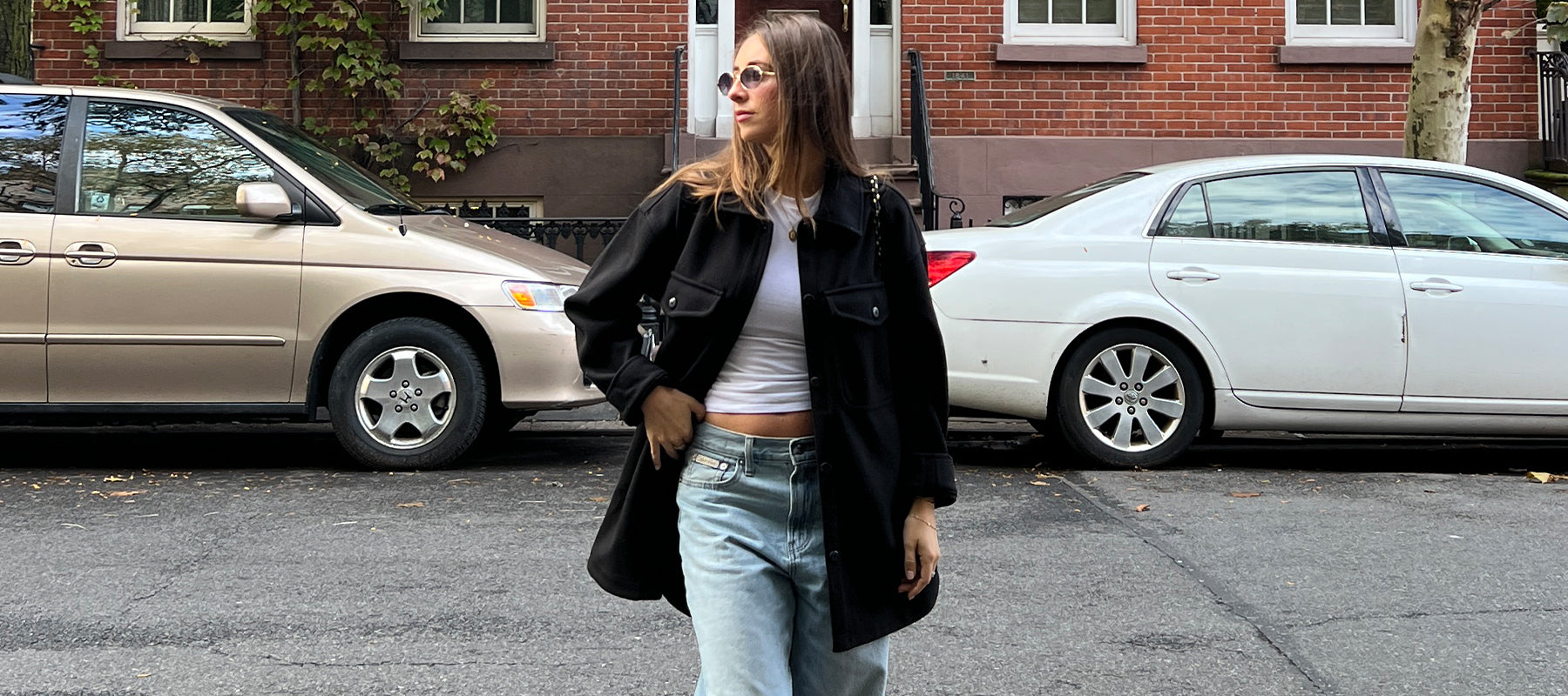 Oversized Twill Knit Jacket – Boston Traders
