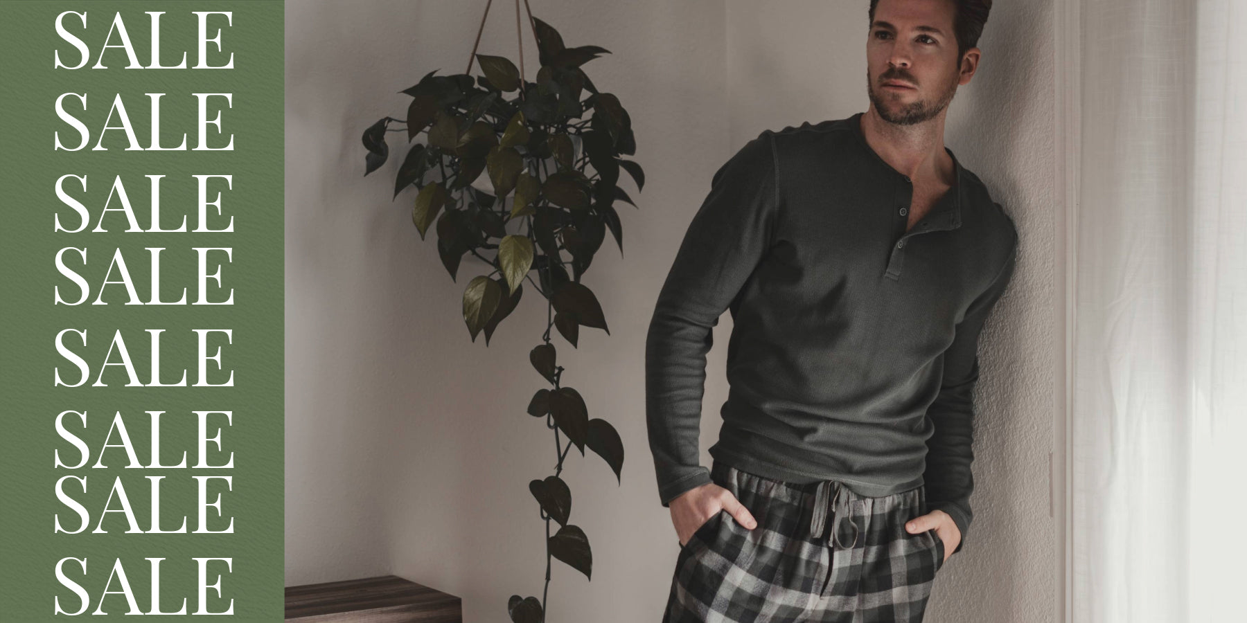 all pj pants and henley tops are now only 9.99