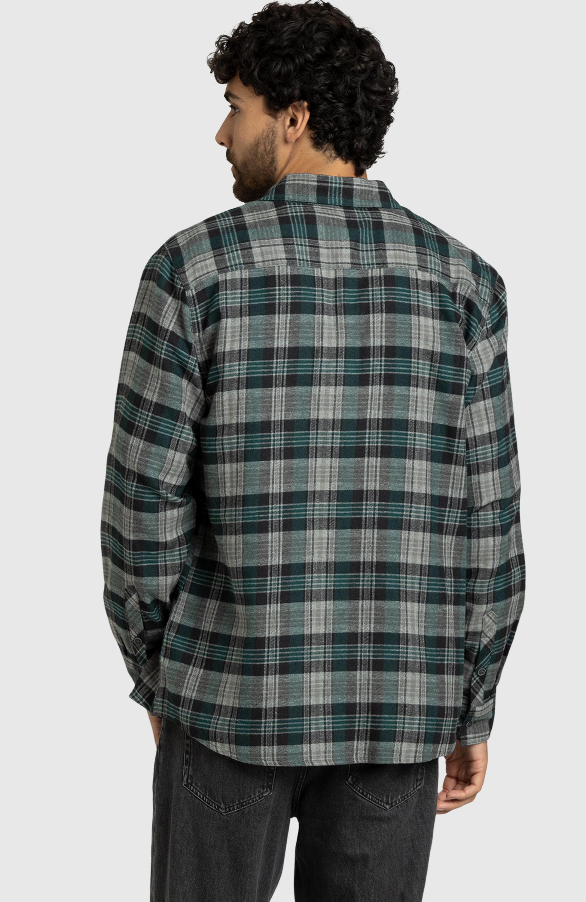 Dusty Olive Plaid Shirt for Men | Boston Traders M / Dusty Olive