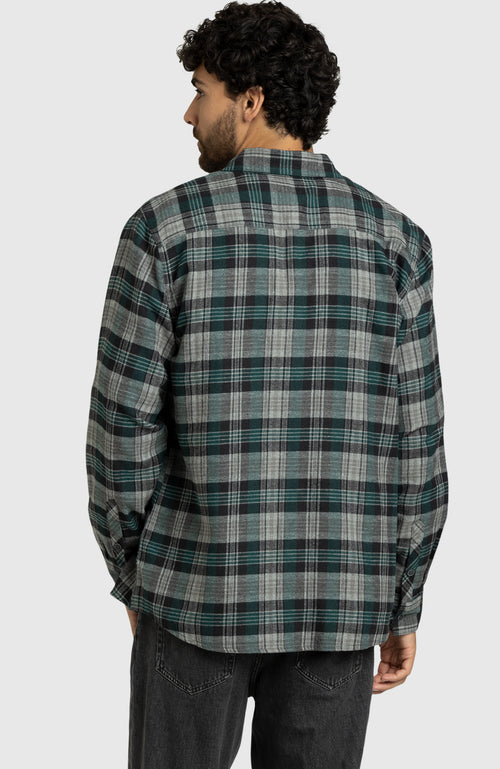 Spiced Orange Plaid Shirt for Men | Boston Traders XXL / Spiced Orange